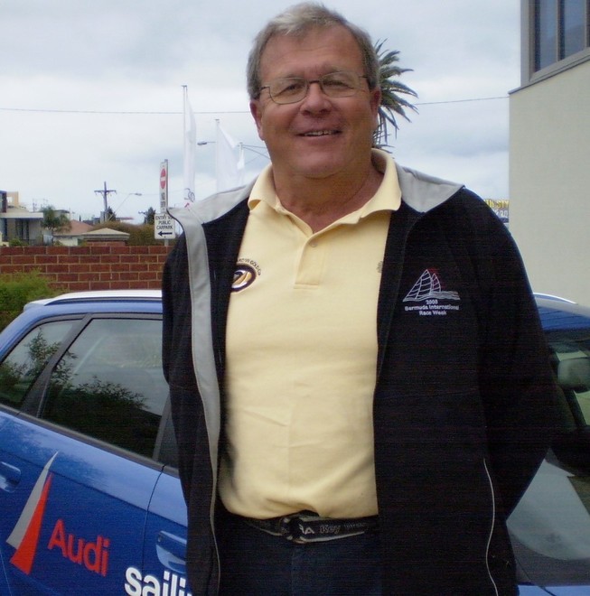 Audi Etchells World Championship 2009, veteran world championship campaigner, Tim Patton © Tracey Johnstone